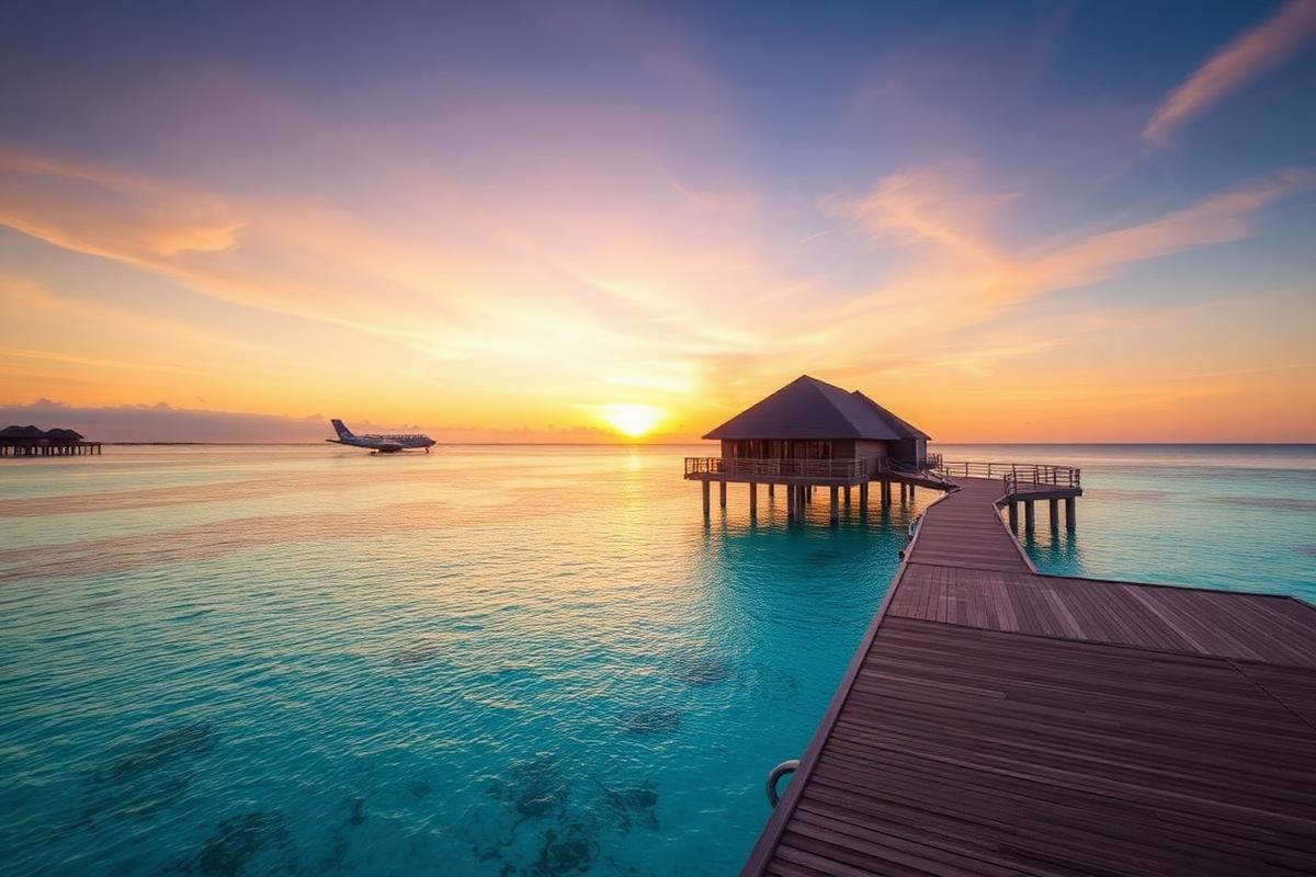 Tropický ráj na míru – Maledivy VIP Water Villa